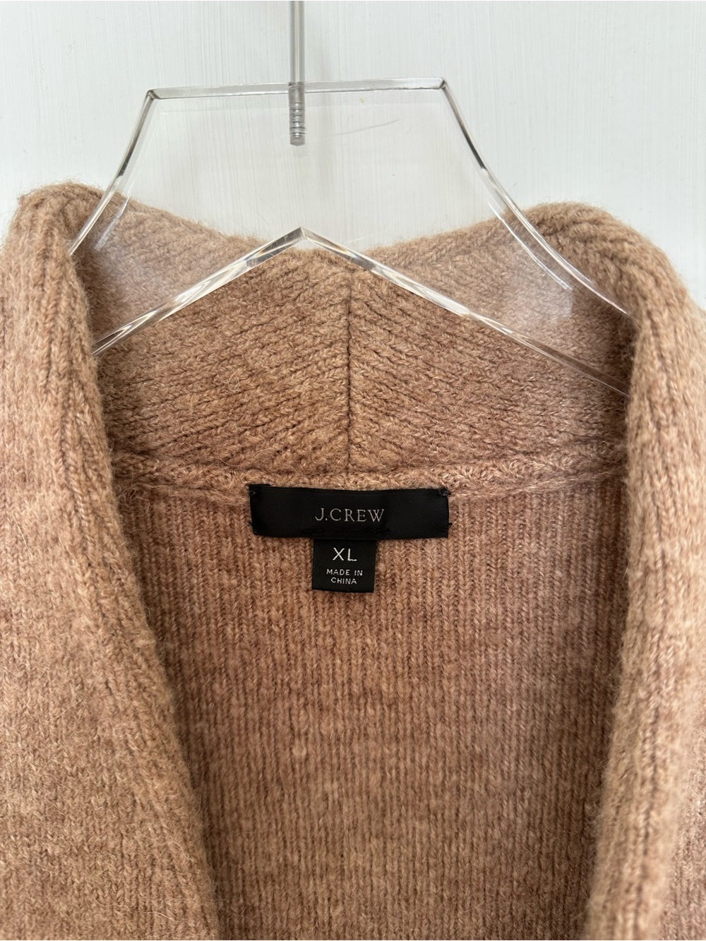 J. Crew Cocoon Sweater Blazer in Heather Mushroom - Picture 4 of 6